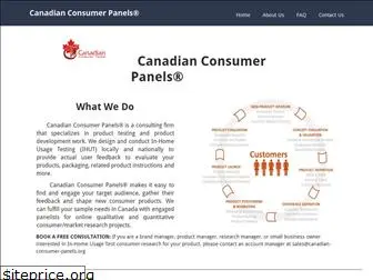 canadian-consumer-panels.org