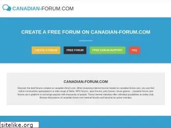 canadian-forum.com