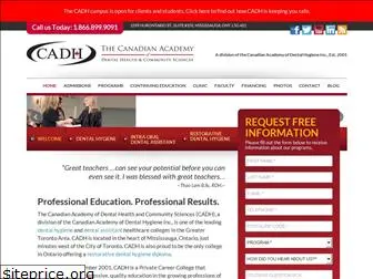 canadianacademyofdentalhygiene.ca