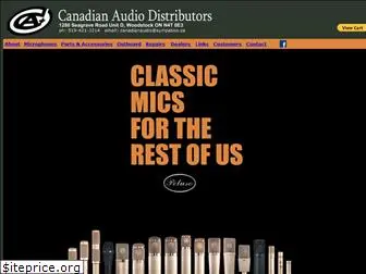 canadianaudiodistributors.com