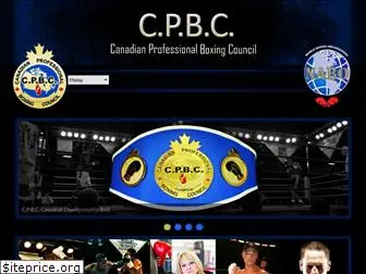 canadianboxingcouncil.com