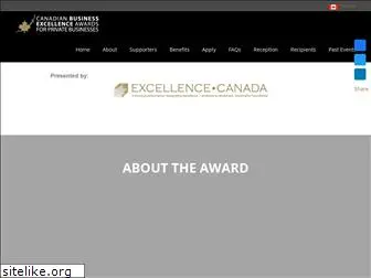 canadianbusinessexcellenceaward.com