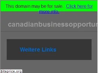 canadianbusinessopportunity.com