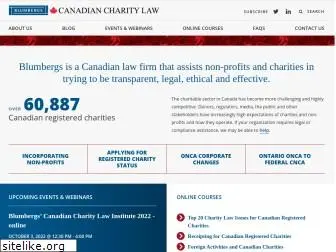 canadiancharitylaw.ca