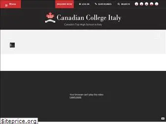 canadiancollegeitaly.com