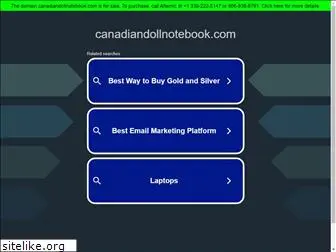 canadiandollnotebook.com