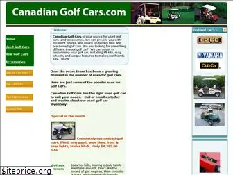 canadiangolfcars.com