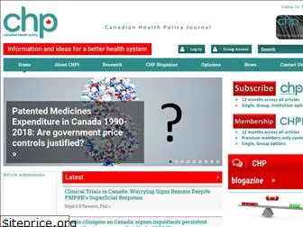 canadianhealthpolicy.com