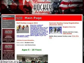 canadianhockeyacademy.com