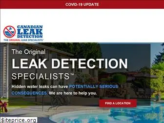 canadianleakdetection.com