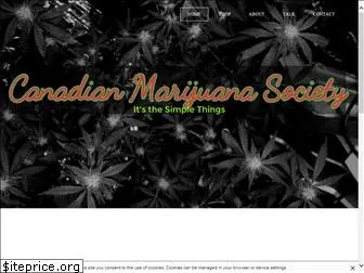 canadianmarijuanasociety.weebly.com