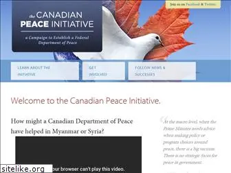 canadianpeaceinitiative.ca