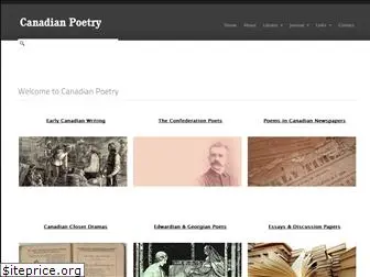 canadianpoetry.org