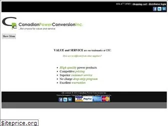 canadianpowerconversion.com