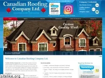 canadianroofingcompany.ca