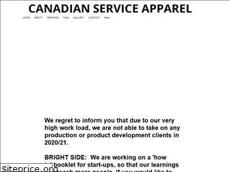 canadianserviceapparel.com