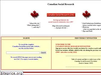 canadiansocialresearch.net