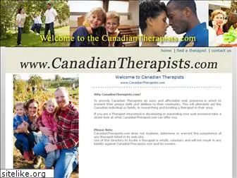 canadiantherapists.com