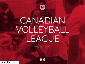 canadianvolleyballleague.com