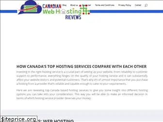 canadianwebhostingreview.ca