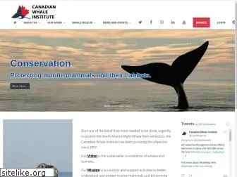 canadianwhaleinstitute.ca