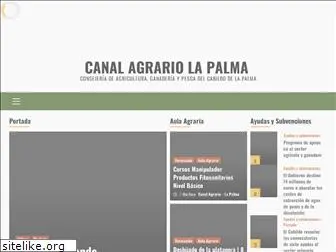 canalagrariolapalma.com