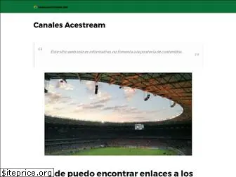 canalesacestream.com