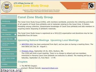 canalzonestudygroup.com