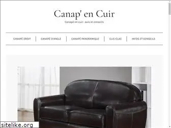 canapencuir.com