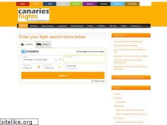 canariesflights.com