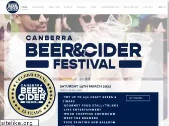 canberrabeerfest.com