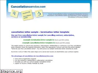 cancellationservice.com