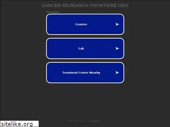 cancer-research-frontiers.org
