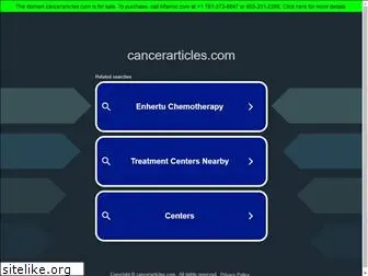 cancerarticles.com