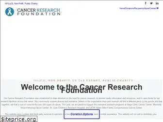 cancerresearchfoundation.org
