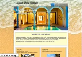 cancunvillarentals.com