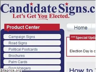candidatesigns.com