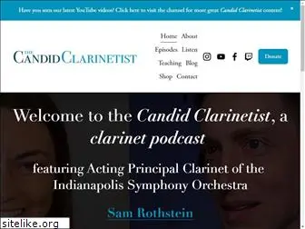 candidclarinetistpodcast.com