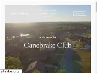 canebrakeclub.com