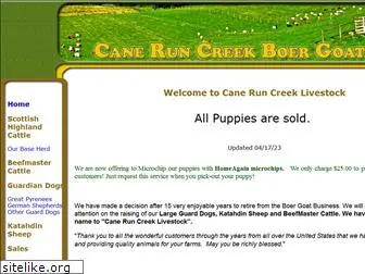 caneruncreekboergoats.com