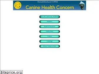 canine-health-concern.org.uk