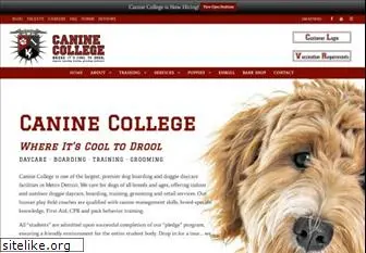 caninecollegemi.com