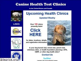 caninehealthclinics.org