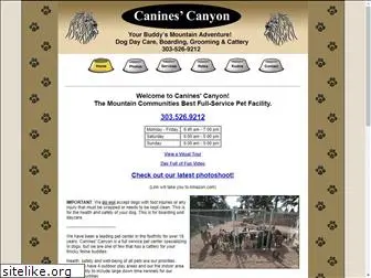 caninescanyon.com