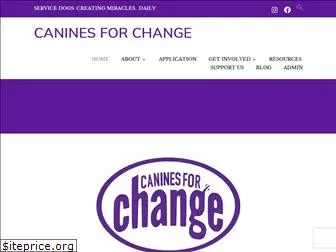 caninesforchange.com