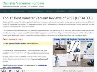 canistervacuumsforsale.com