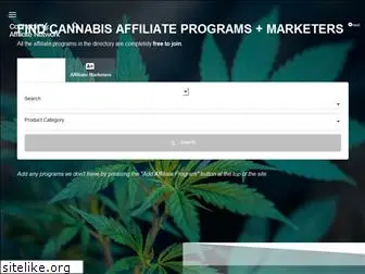 cannabisaffiliatenetworks.com