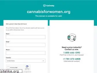 cannabisforwomen.org