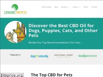 cannabissupplementsforpets.com