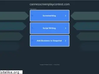 cannesscreenplaycontest.com